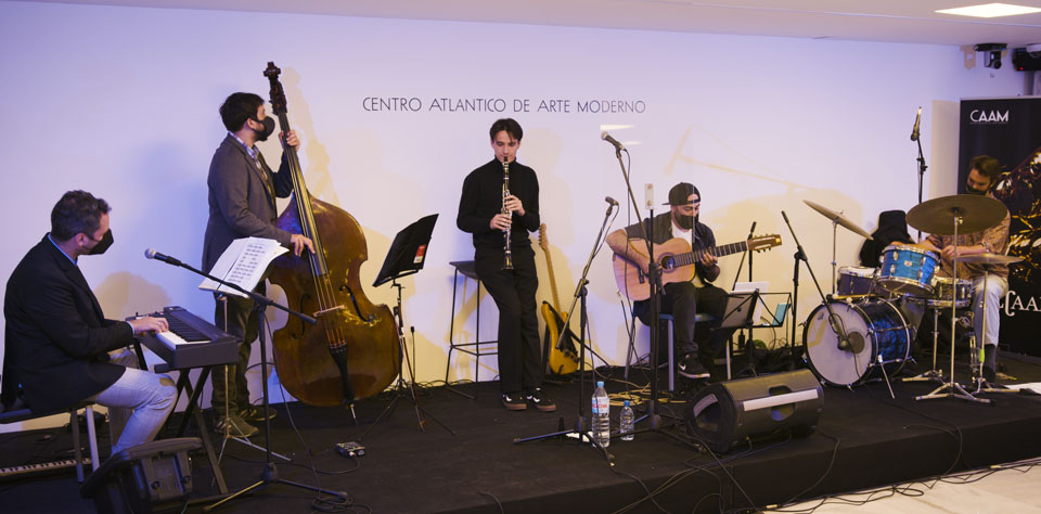 Desenfoque Producciones grabó el concierto de Enrique Ive Quinteto en el Centro Atlántico de Arte Moderno