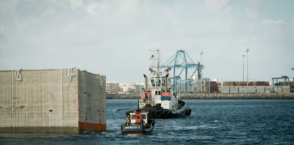 La contructora Costanor contrata a Desenfoque para la elaboración de un vídeo en el Muelle de Las Palmas